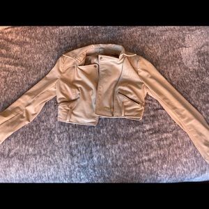 Bebe cropped jacket !